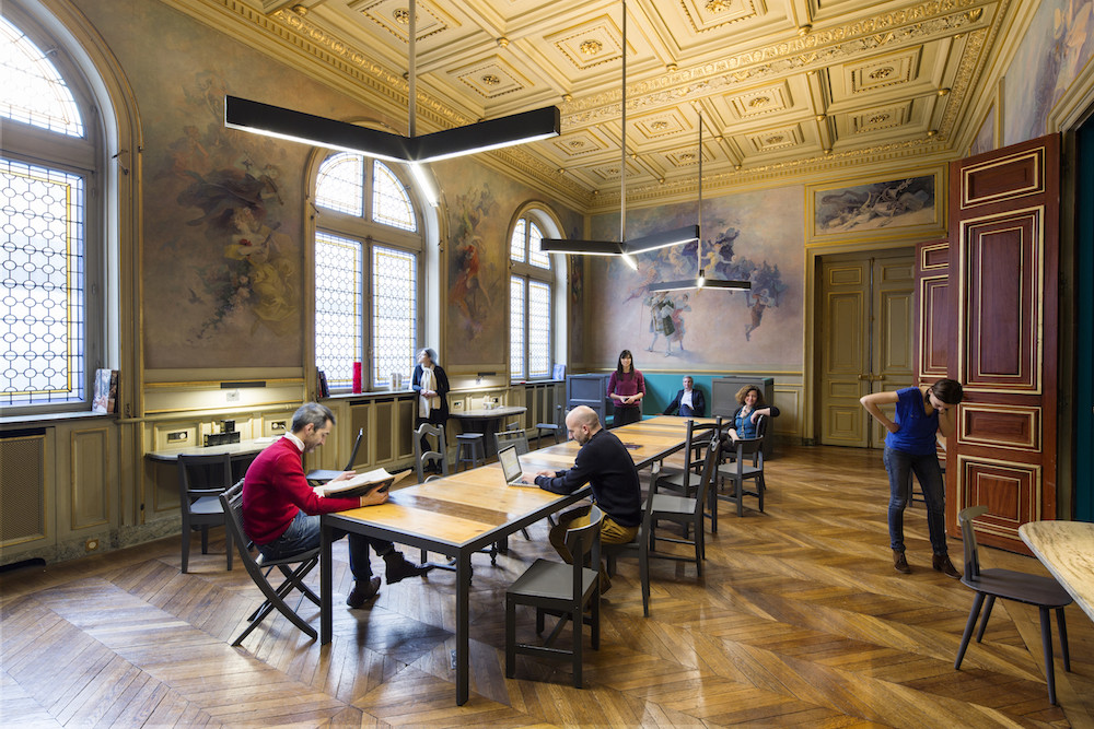 Coworking, salon Chéret de la Mairie de Paris - © MyWoodenlife