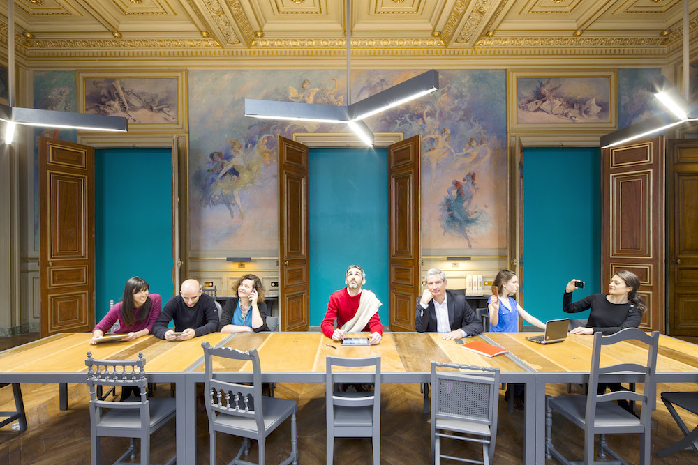 Coworking, salon Chéret de la Mairie de Paris - © MyWoodenlife